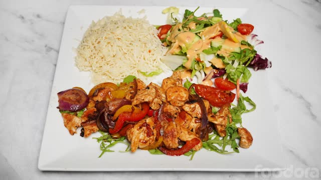 Mexican Chicken mit Reis