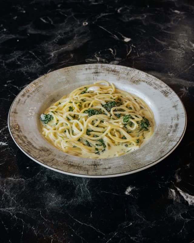 PASTA SPINACI